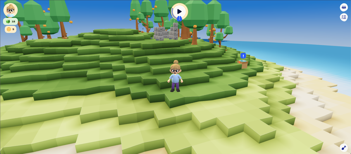 Screenshot of Polymath platform
