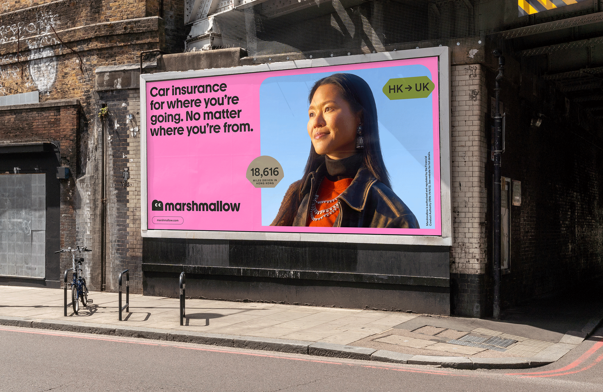 Marshmallow billboard
