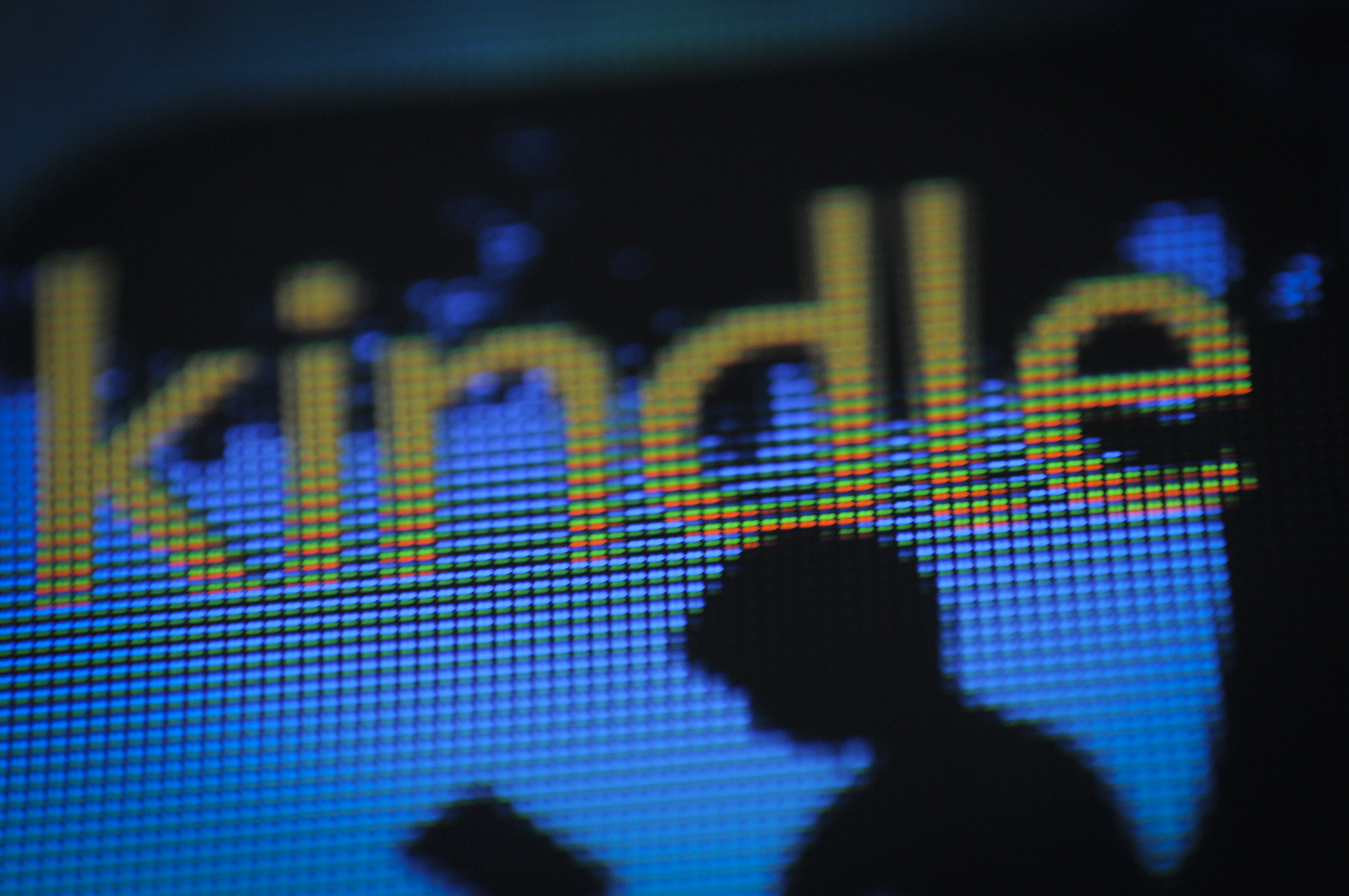 Part of the Kindle application is seen on an iPad.