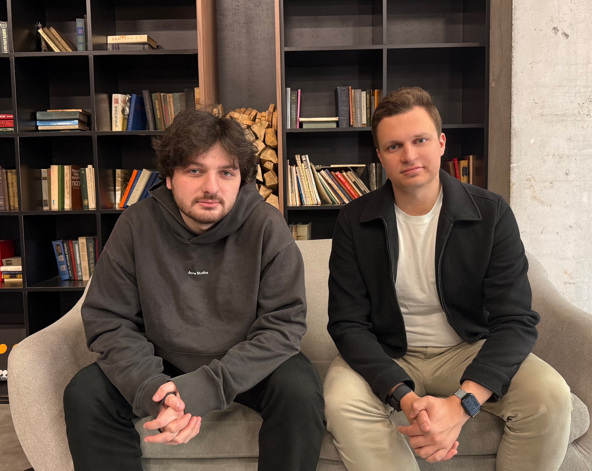 Rork's cofounders, Levan Kvirkvelia, Daniel Dhawan