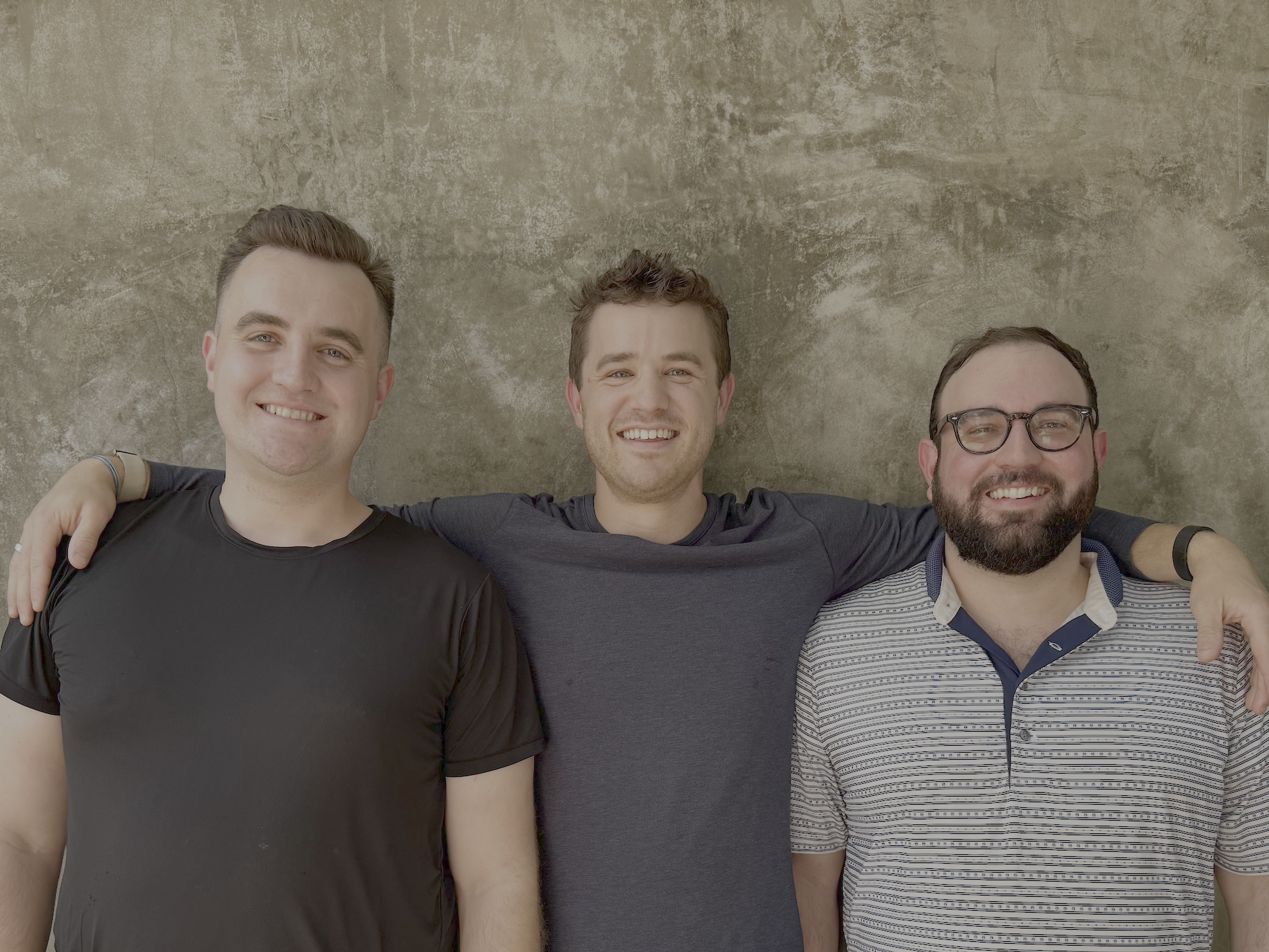 Throne co-founders Tim Blumberg (left), Scott Hickle (middle) John Capodilupo (right)