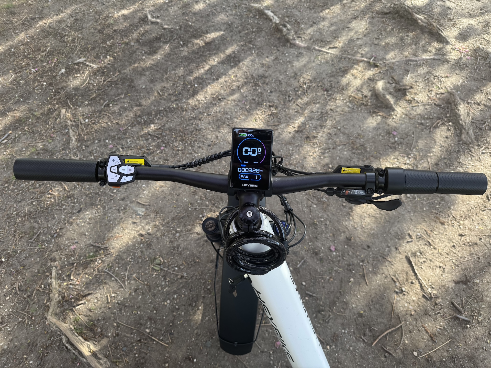Heybike Alpha handlebar