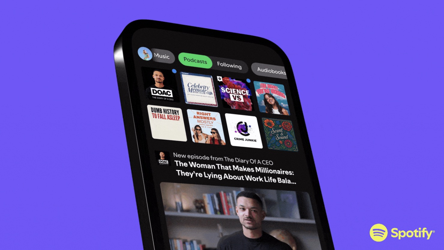 Spotify podcasts