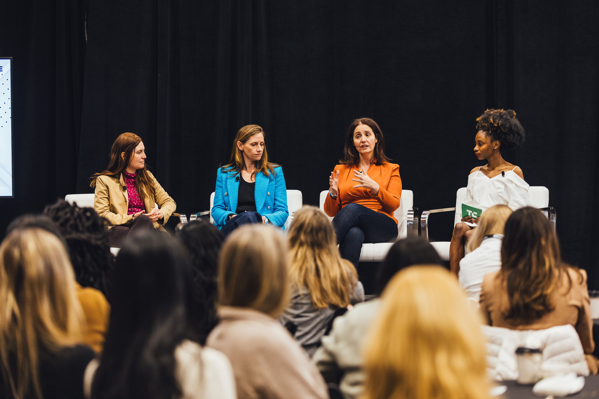 A scene from TechCrunch's Early Stage event in Boston in 2024