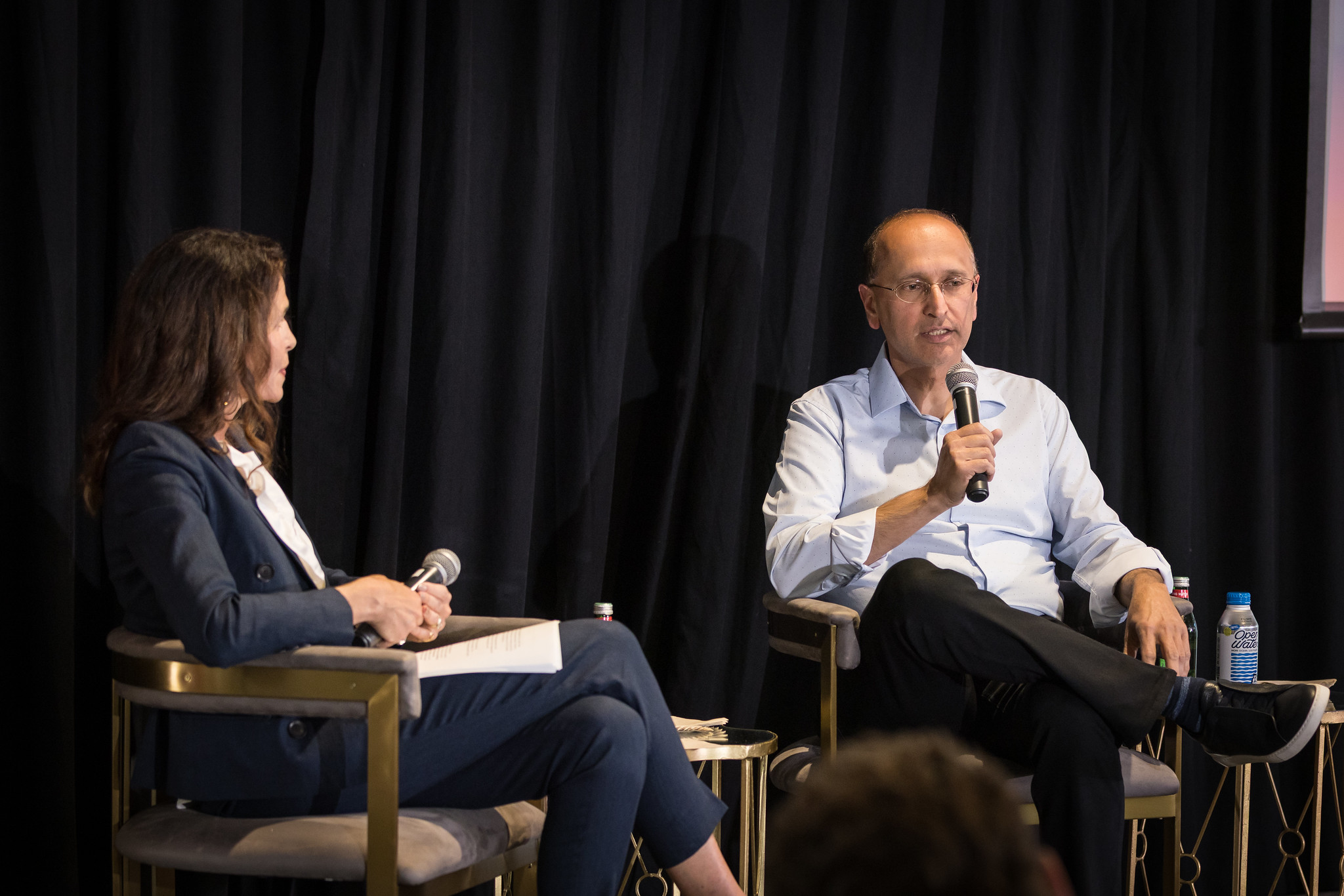 Navin Chaddha at a StrictlyVC Event in Menlo Park