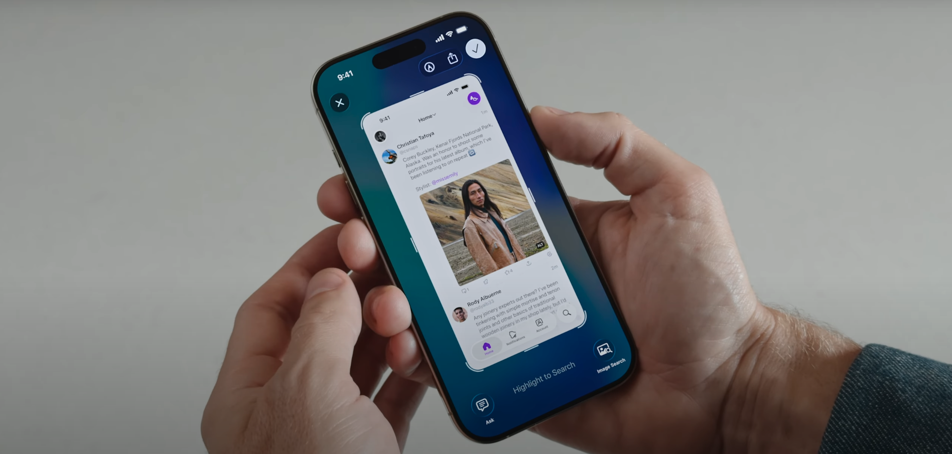 Apple's Visual Intelligence feature demoed at WWDC 2025