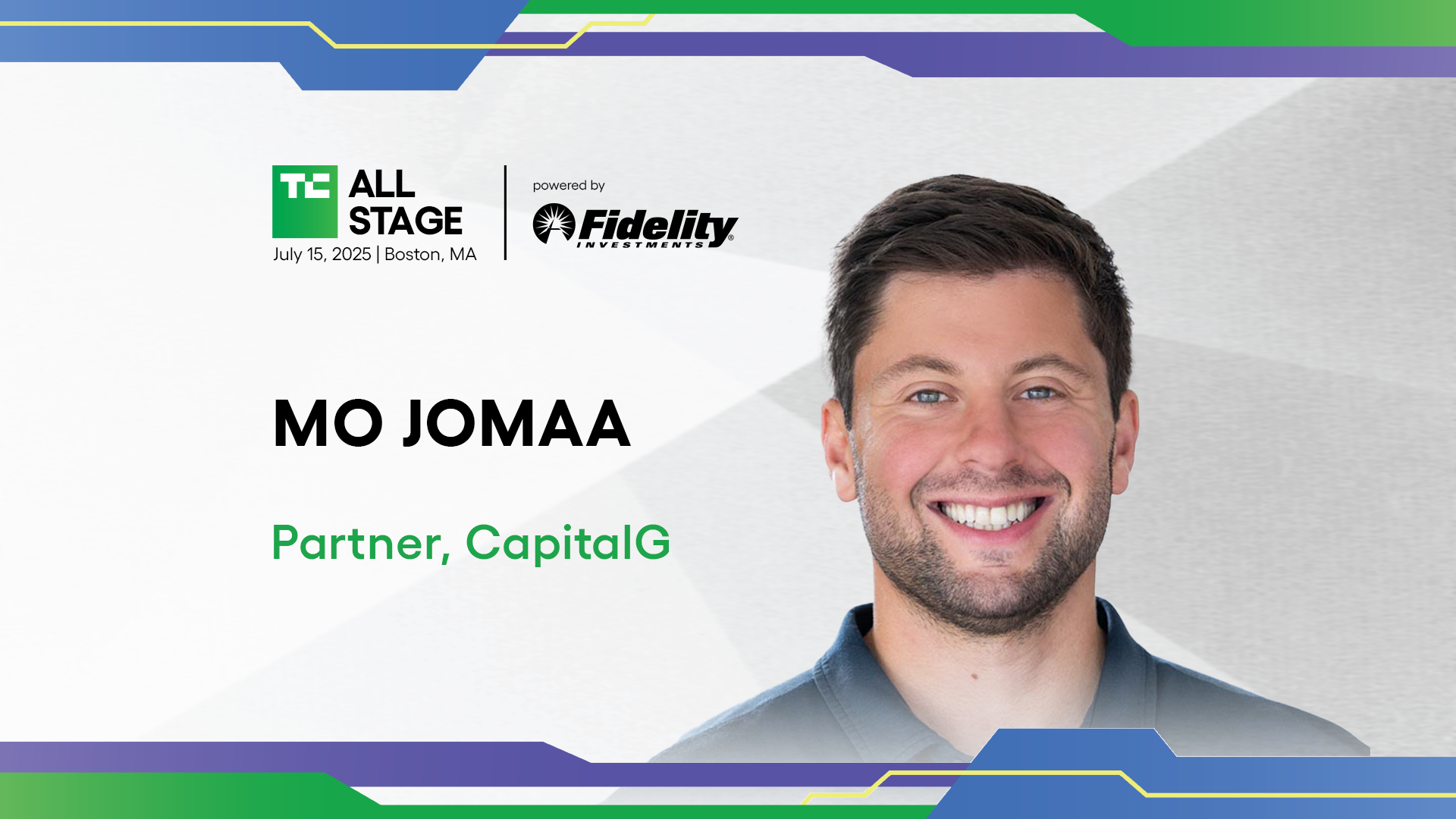 TechCrunch All Stage Mo Jomaa