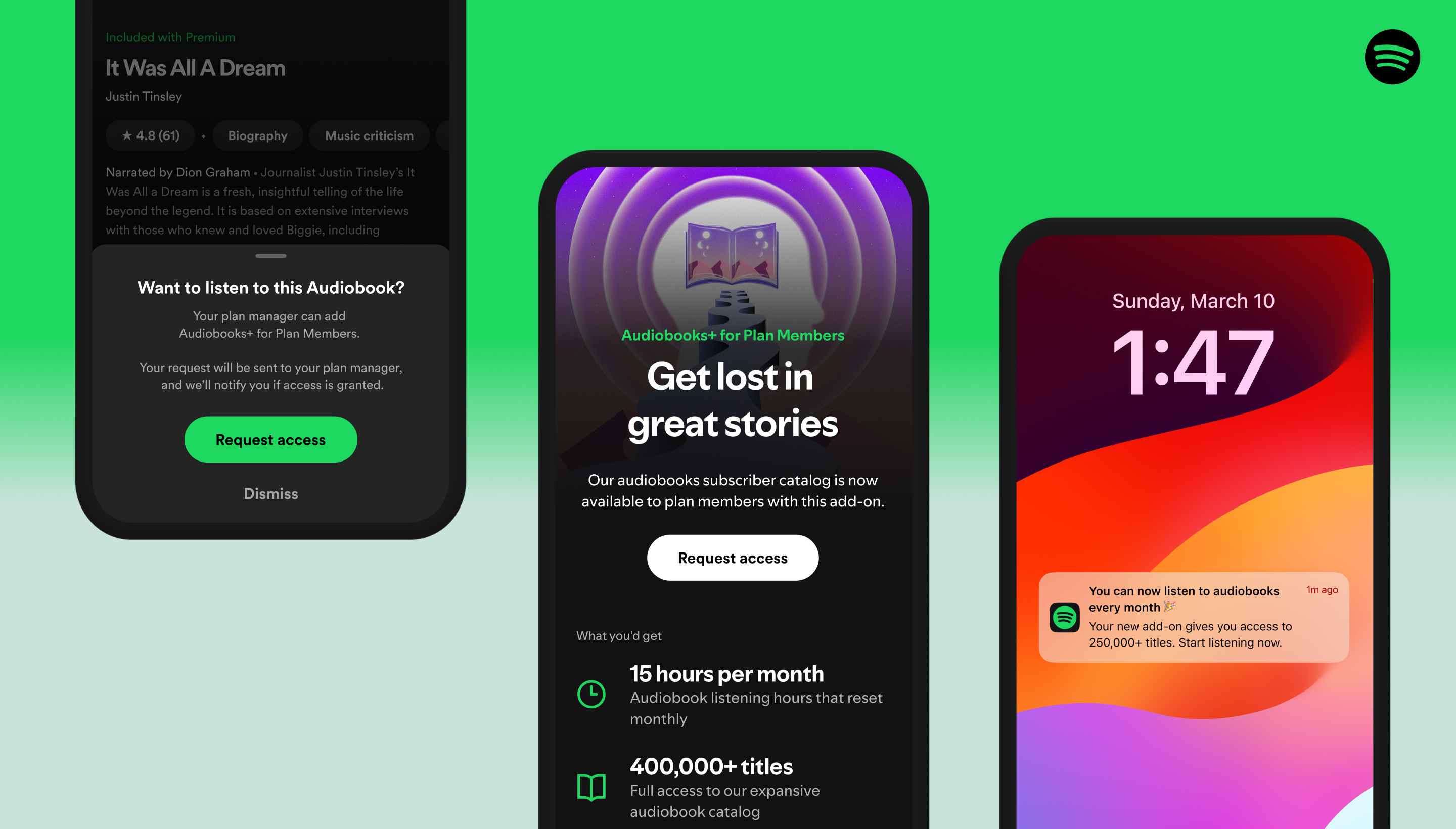 Audiobooks+ Consumer Screen