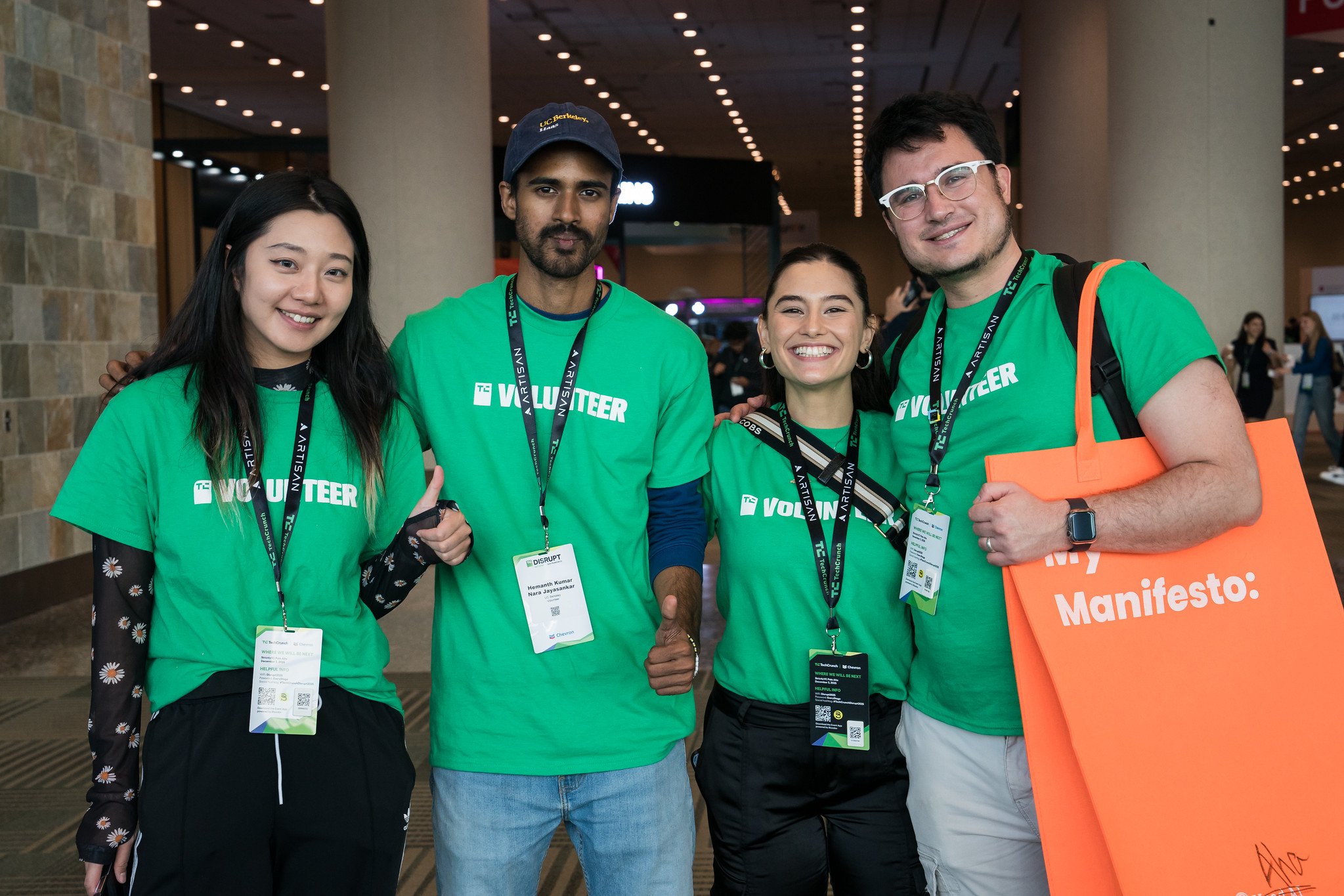 Disrupt 2025 volunteers