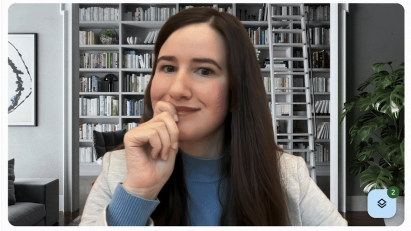 Google Meet makeup filter