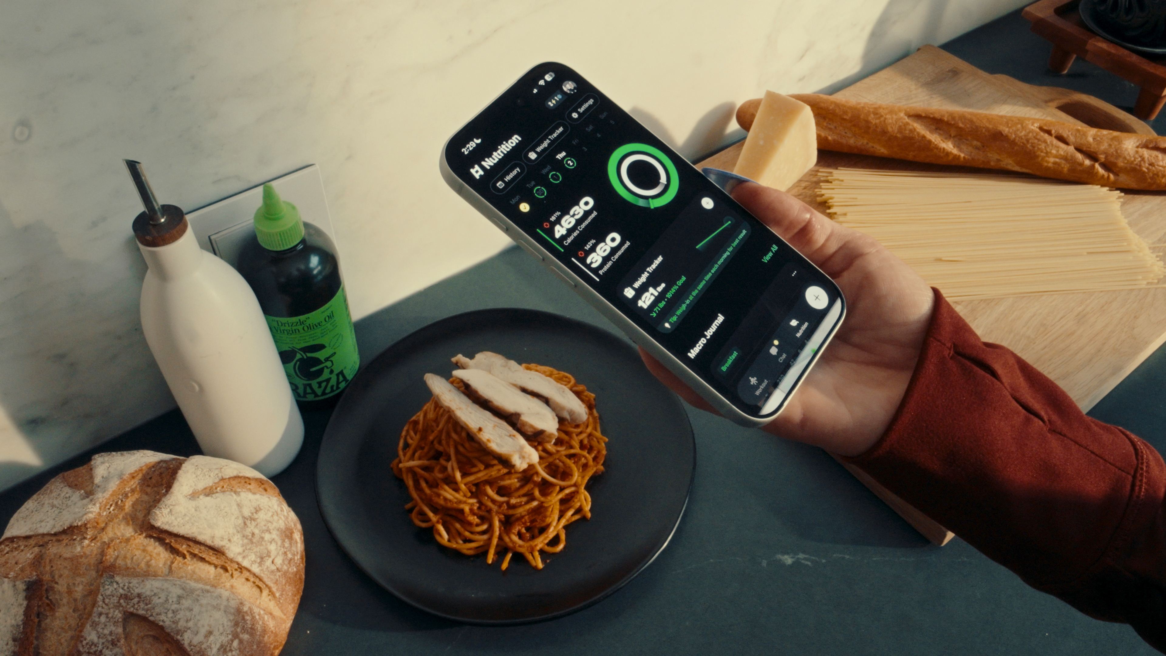 calorie-tracking platform Ladder Nutrition assessing food