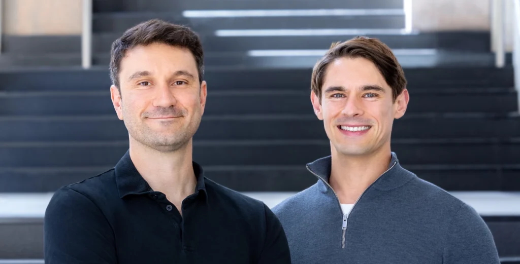 Periodic Labs founders Ekin Dogus Cubuk (left), Liam Fedus (right)