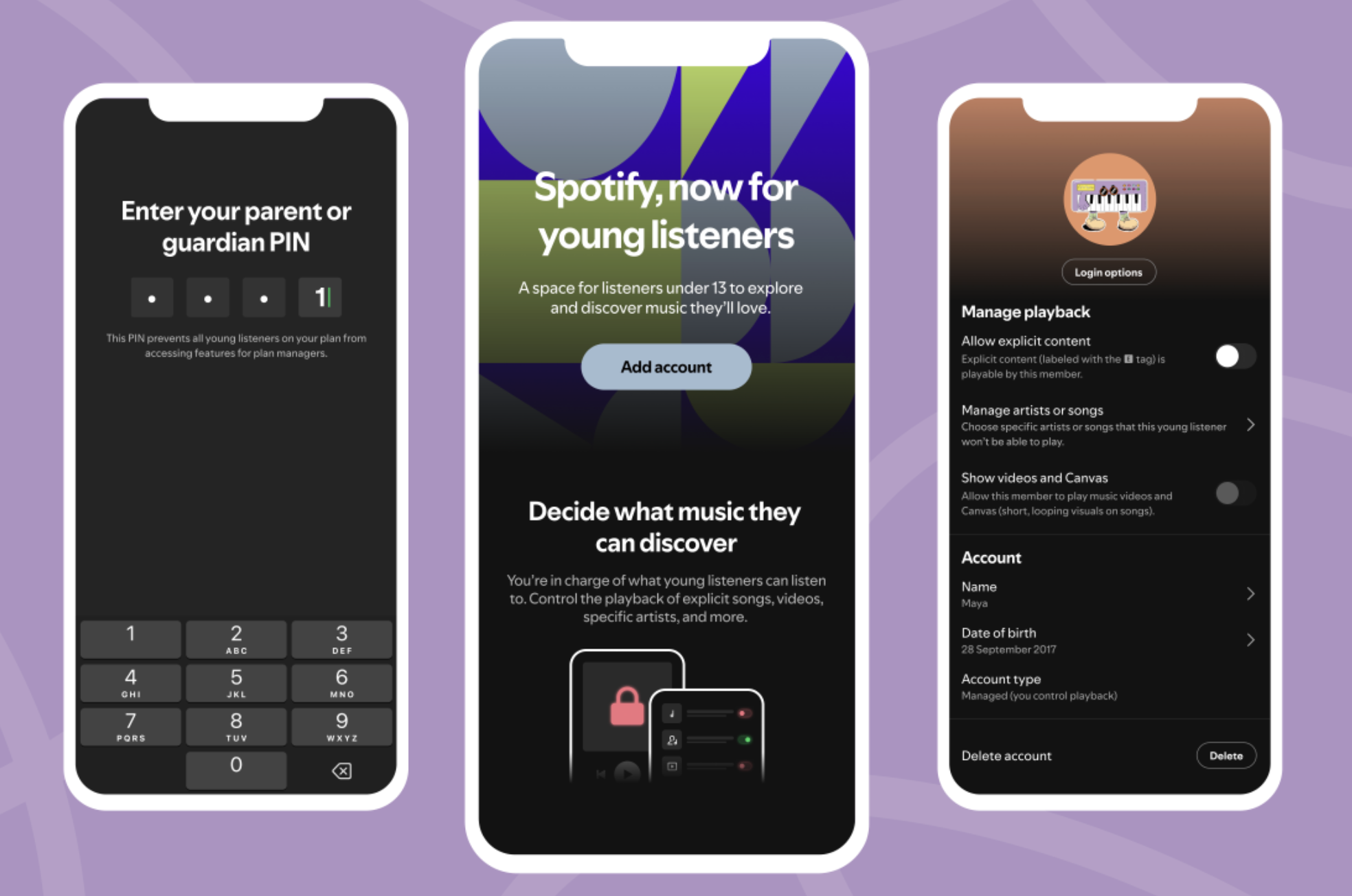 Spotify Managed Accounts