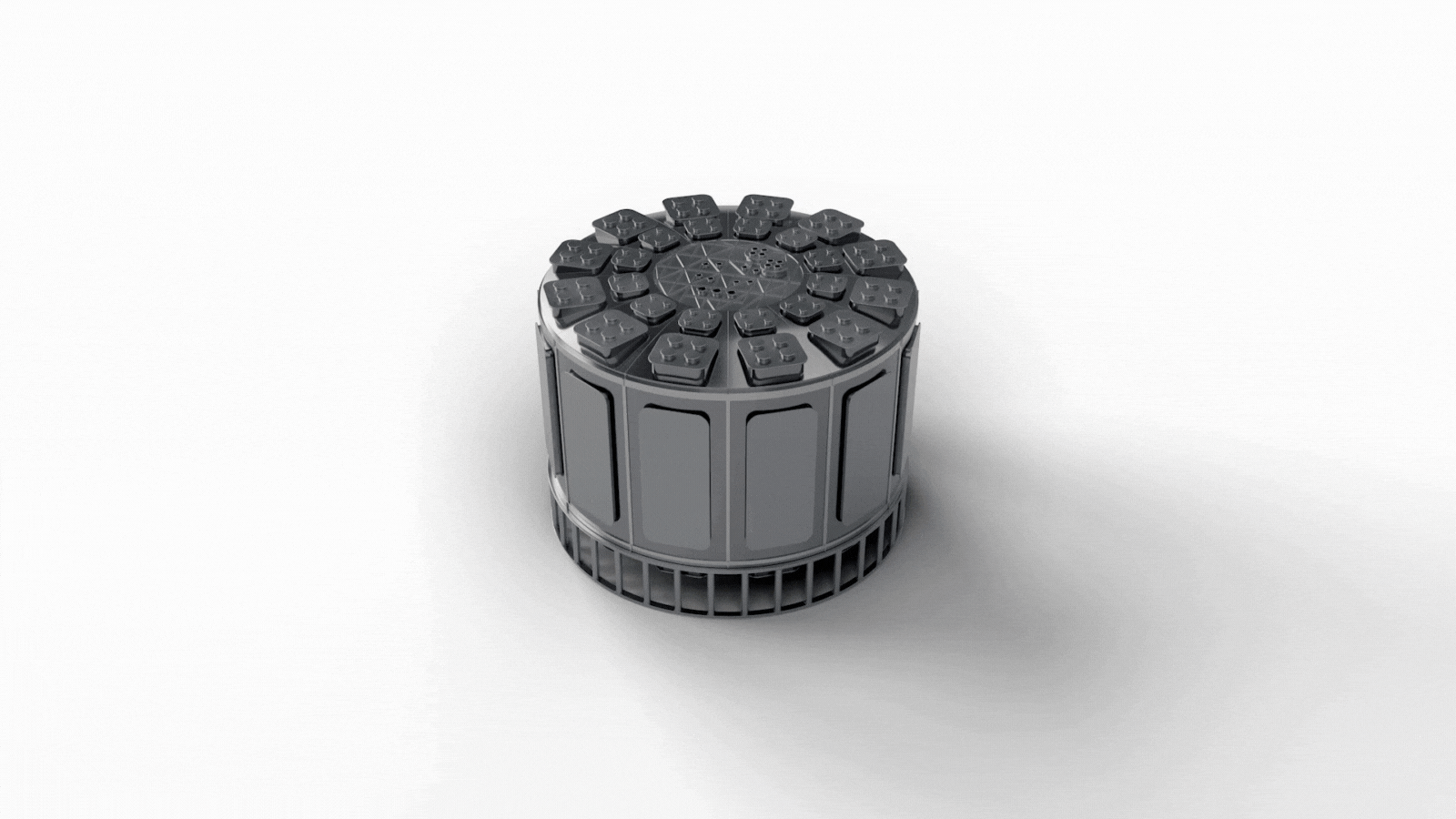 An animation shows how Thea Energy's Helios reactor will be maintained.