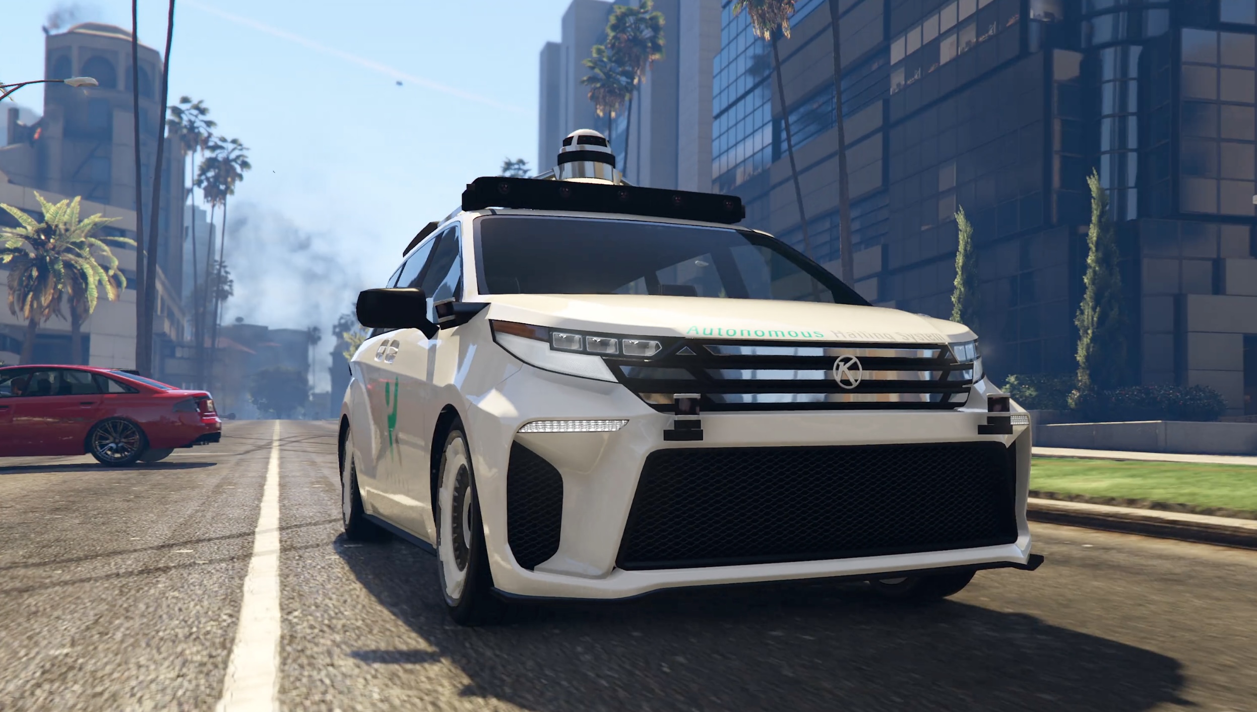 GTA Online A Safehouse in the Hills Knoway robotaxi