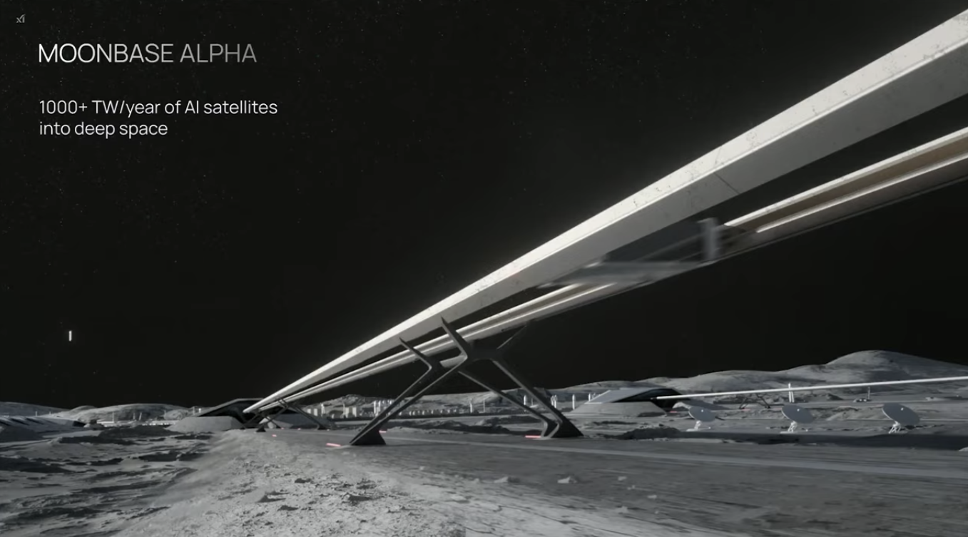 render of Moonbase Alpha