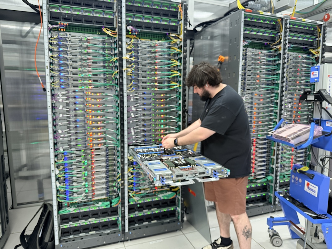 AWS Austin chip lab tour data center