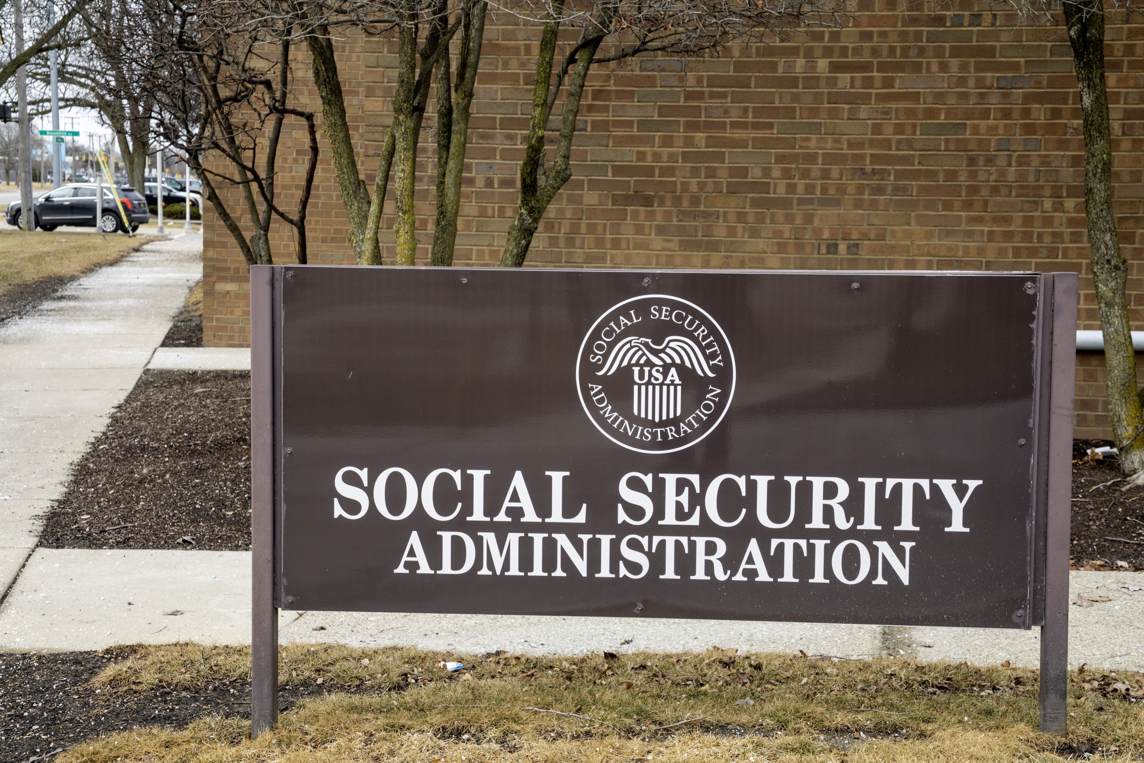 A Social Security Administration office in suburban Detroit.