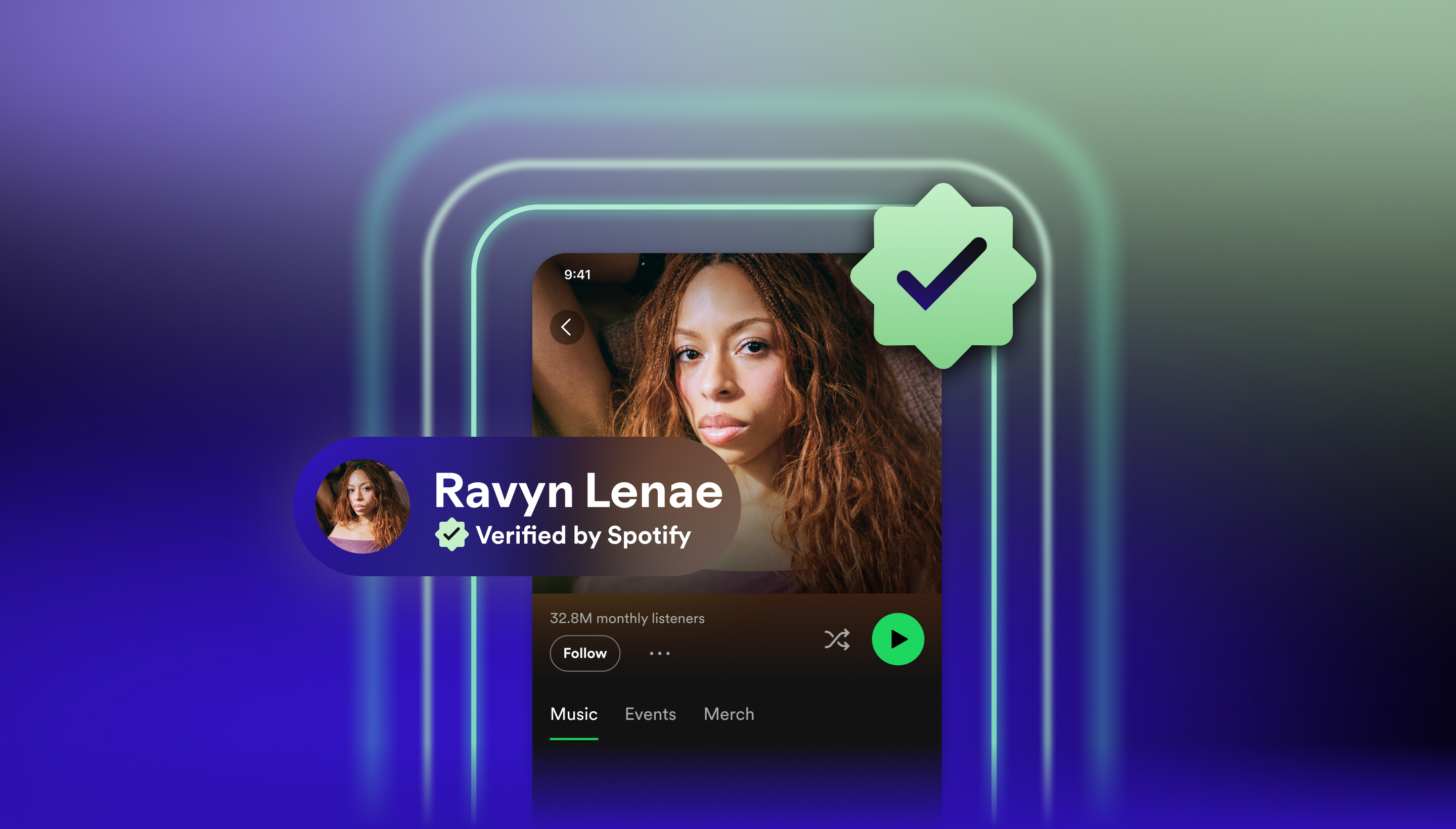 Spotify 'verified' badge