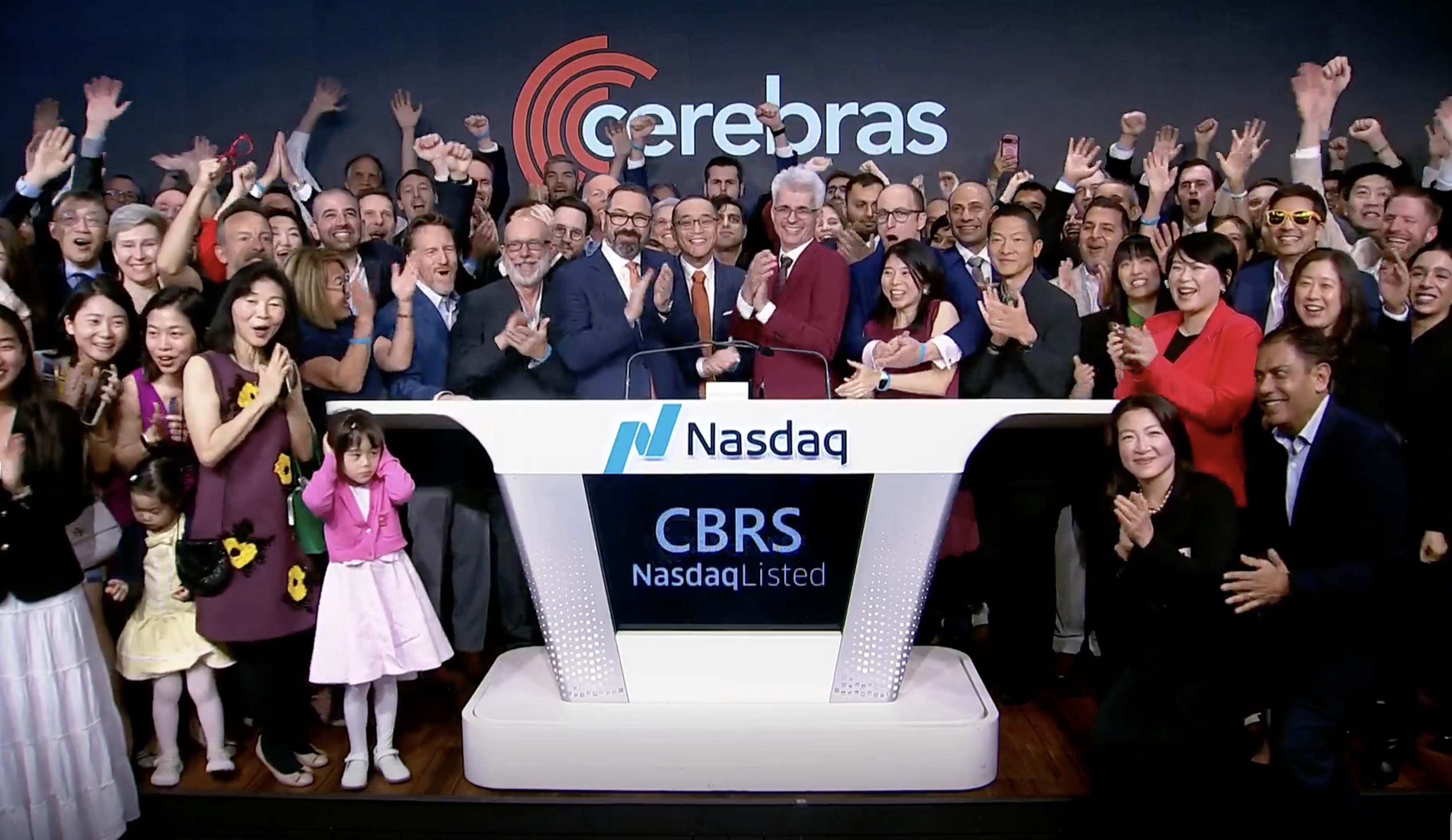 Cerebras Nasdaq opening bell