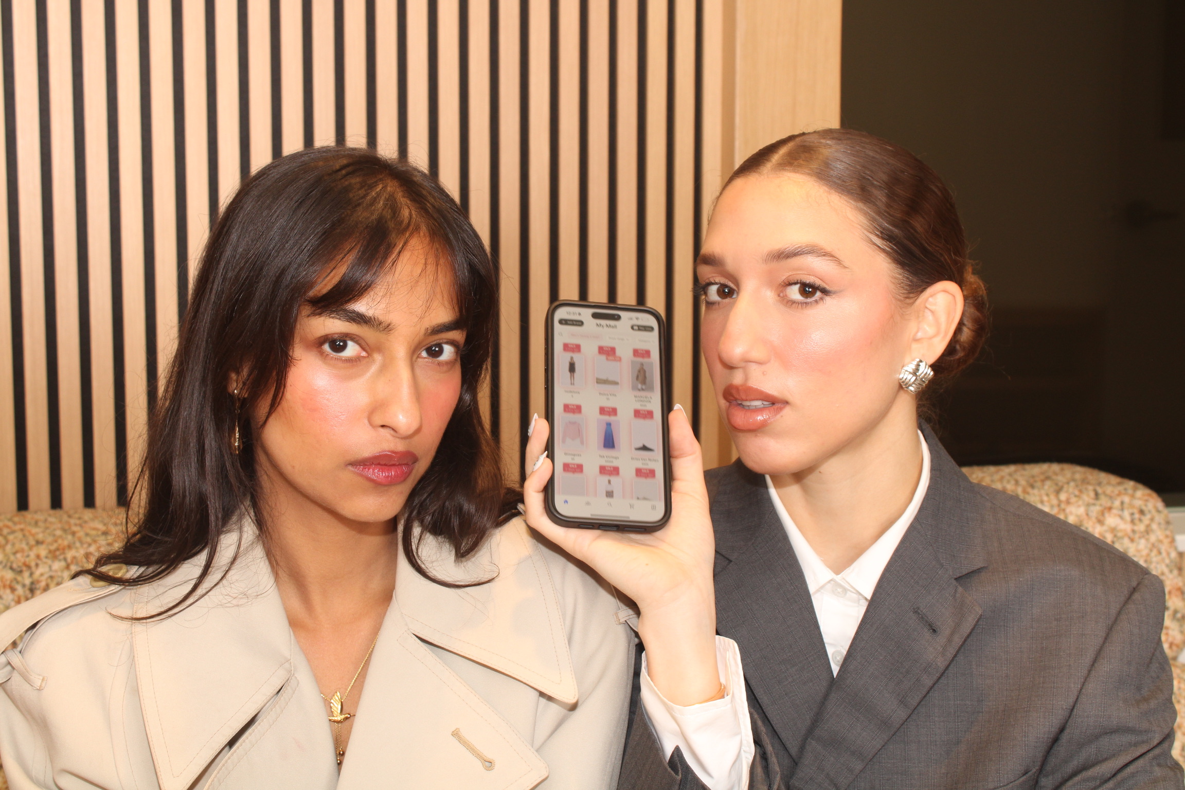 The Mall founders, CEO Sreya Halder and COO Ellie Konsker
