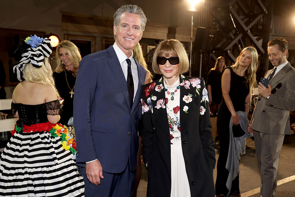 Gavin Newsom and Anna Wintour attend Vogue World: Hollywood 2025